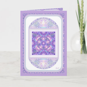 Purple W1 blank card