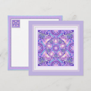 Purple W1 blank card