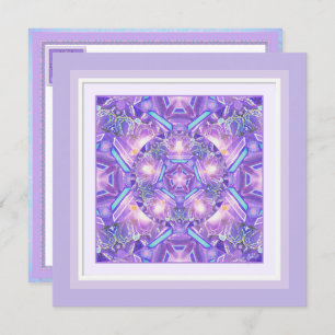 Purple W1 blank card