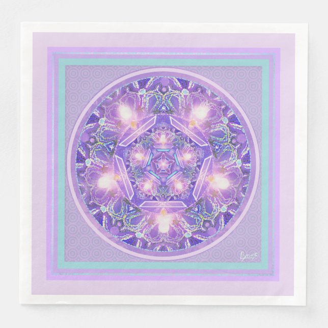 Purple W1 Napkin (Front)