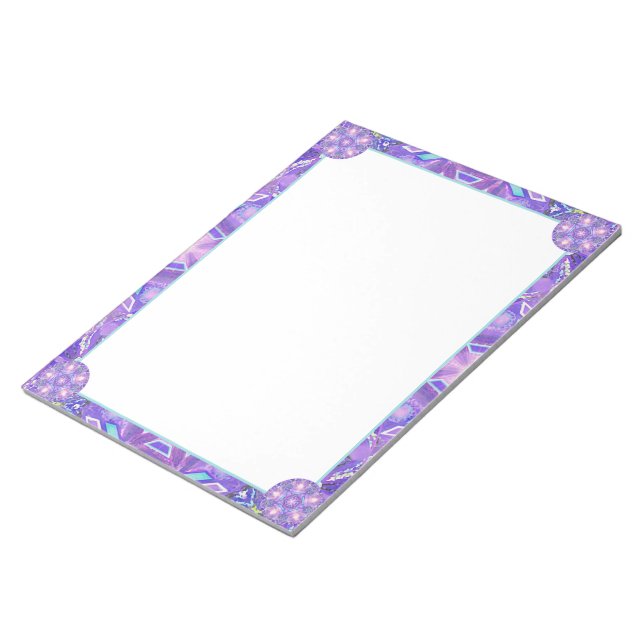 Purple W1 Notepad (Angled)