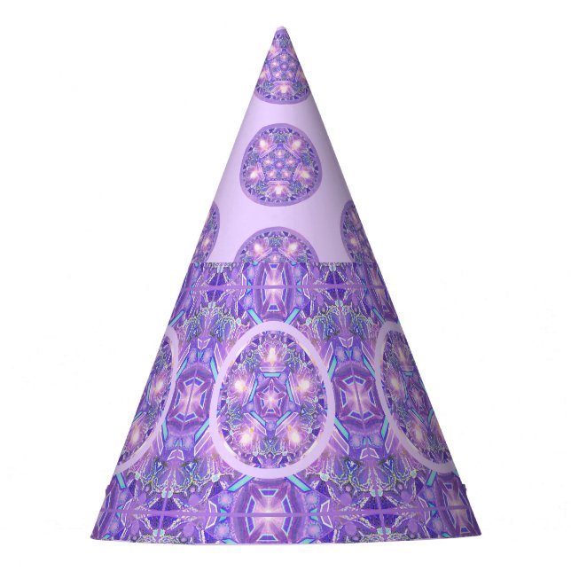 Purple W1 Party Hat (Front)