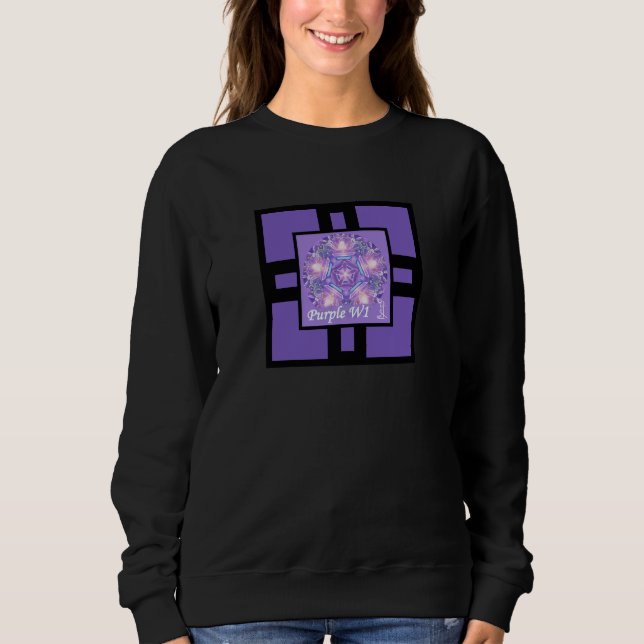 Purple W1 Sweatshirt (Front)