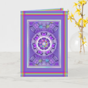 Purple W2 birthday card