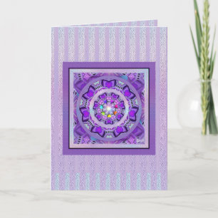 Purple W2 blank card