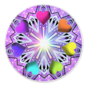 Purple W2 Ceramic Knob