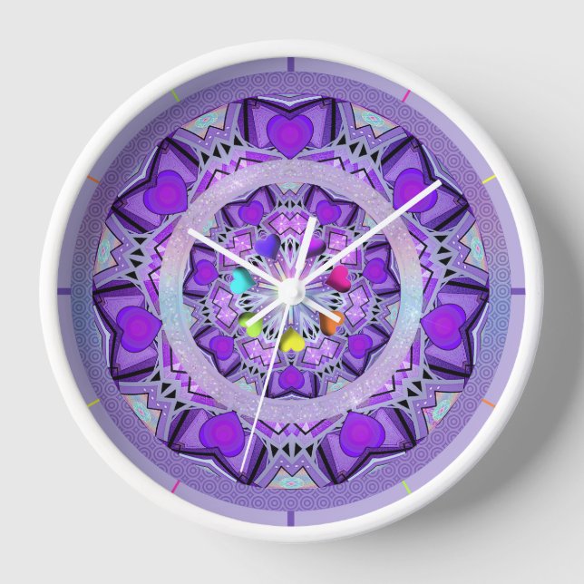 Purple W2 Clock (Front)