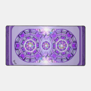 Purple W2 Desk Mat