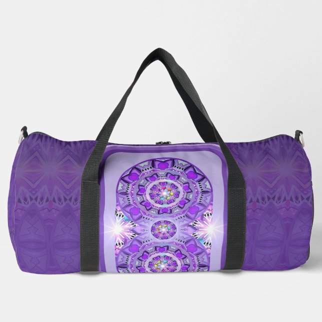 Purple W2 Duffle Bag (Front)