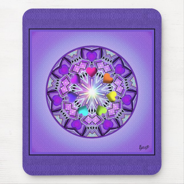 Purple W2 Mouse Pad (Front)