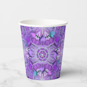 Purple W2 Paper Cups