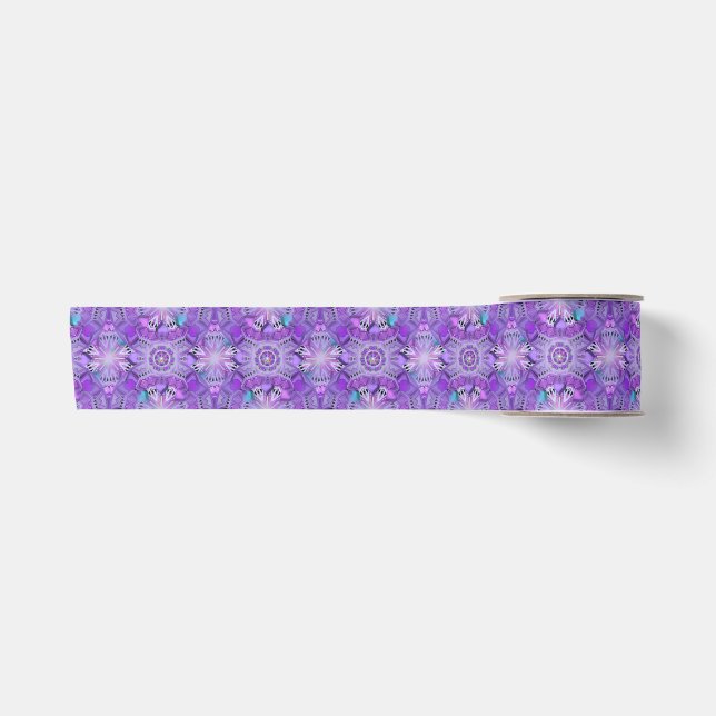 Purple W2 Satin Ribbon (Front)