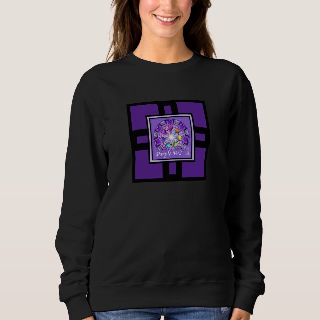 Purple W2 Sweatshirt (Front)