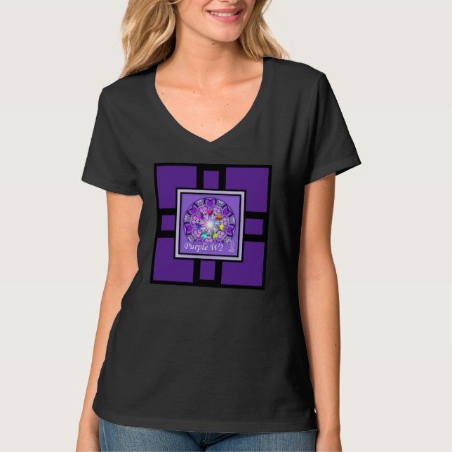 Purple W2 T-Shirt (Front)