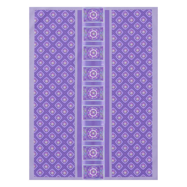 Purple W2 Tablecloth (Front)