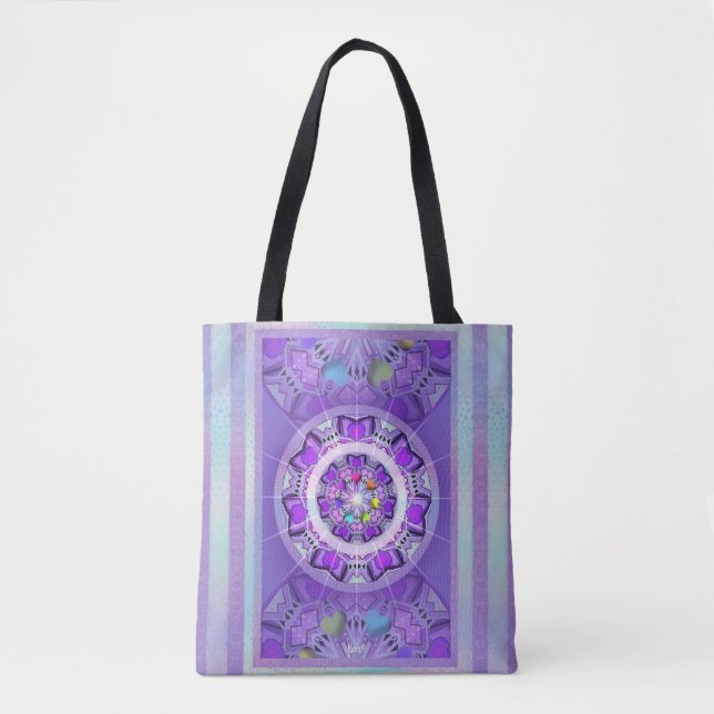 Purple W2 Tote Bag (Front)