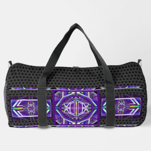 purple w3 duffle bag
