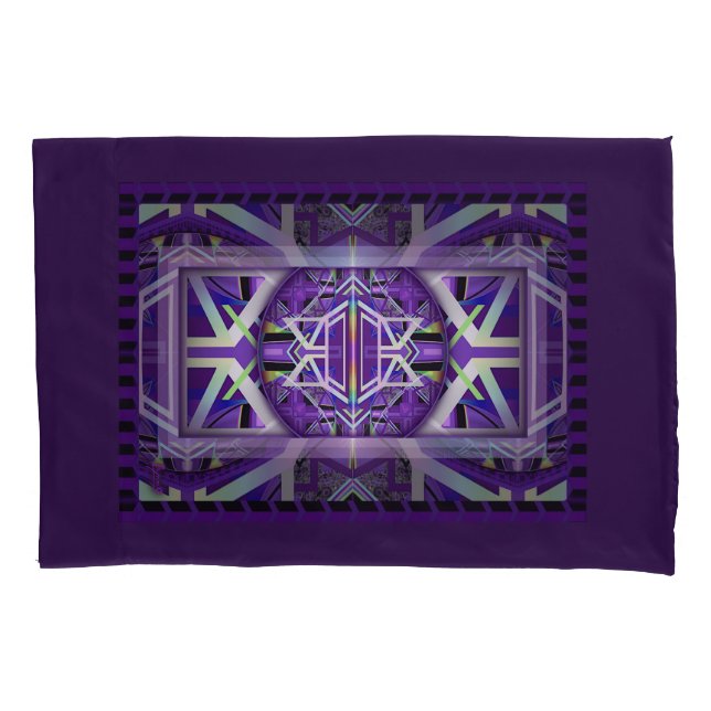Purple W3 Duvet Cover (Front)