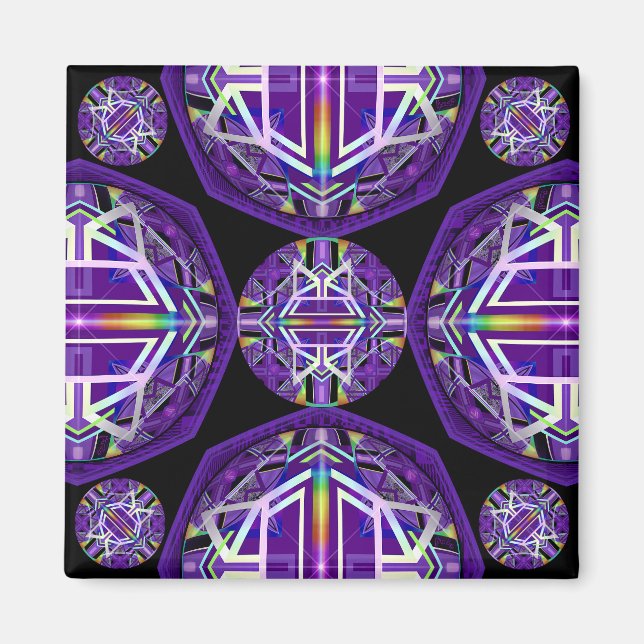 Purple W3 Magnet (Front)