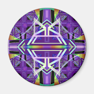 Purple W3 Magnet