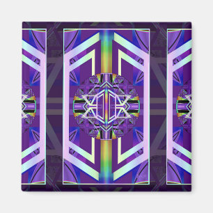 Purple W3 Magnet
