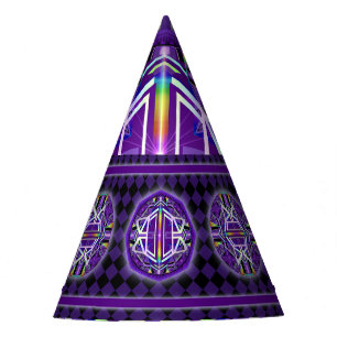 Purple W3 Party Hat