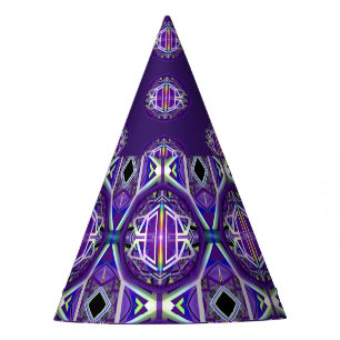 Purple W3 Party Hat
