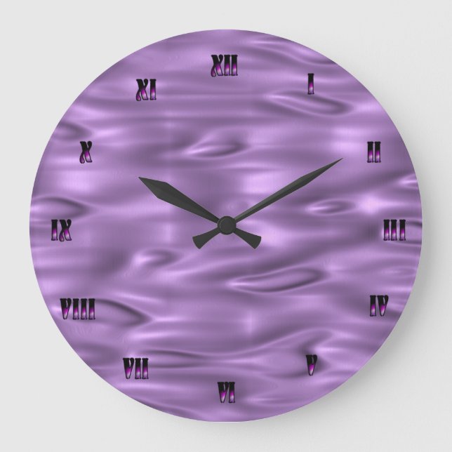 Purple Wall Clock (Front)