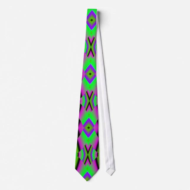Purple Wampum Tie (Front)
