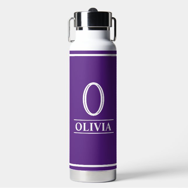 Purple  water bottle (Front)