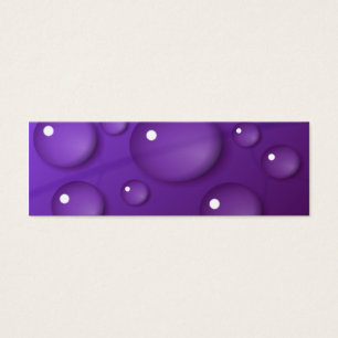 Purple Water Drop Pattern