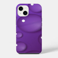 Purple Water Drop Pattern