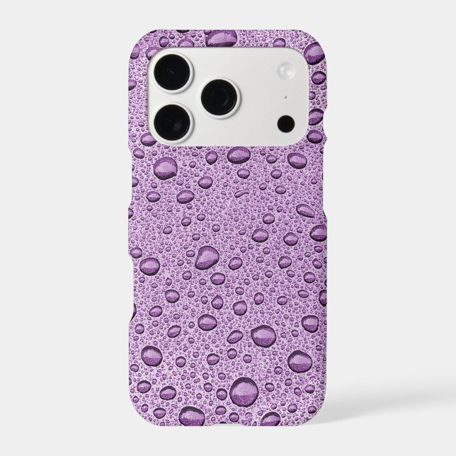 Purple water droplets (Back)