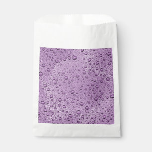 Purple water droplets favour bags