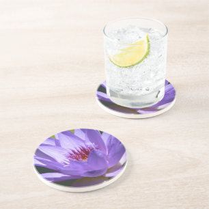 Purple Water Lily Coaster