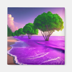 Purple Water Magnet
