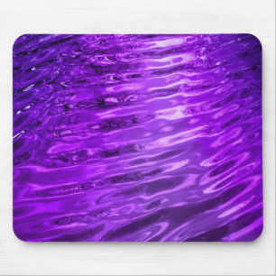 Purple Water Mouse Pad