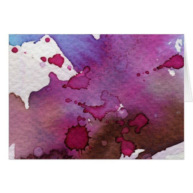 Purple Watercolor Background (Front Horizontal)
