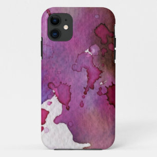 Purple Watercolor Background Case-Mate iPhone Case