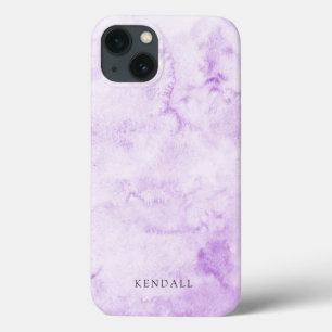 Purple Watercolor Elegant iPhone 13 Case