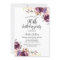 Purple Watercolor Floral 90th Birthday Party