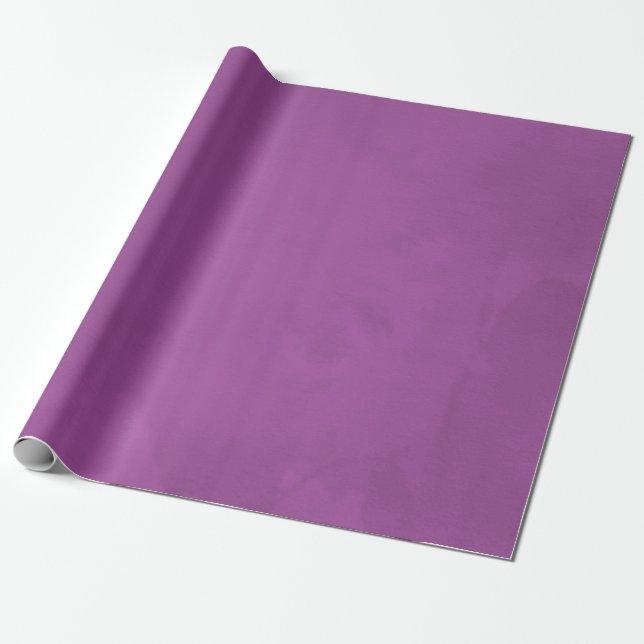 Purple Watercolor Wrapping Paper (Unrolled)