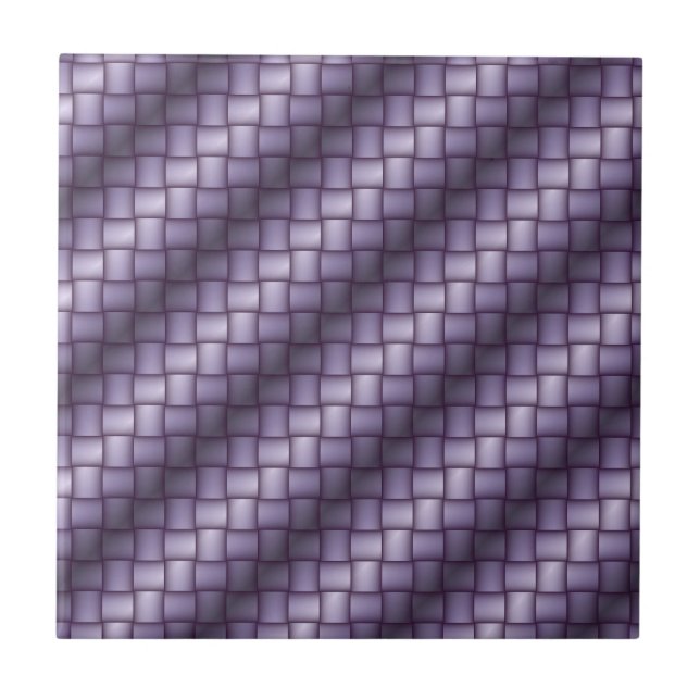 Purple Waves Tile (Front)