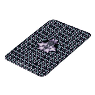 Purple Web Magnet