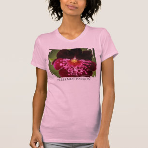 Purple Wedding Flowers T Shirts Apparel