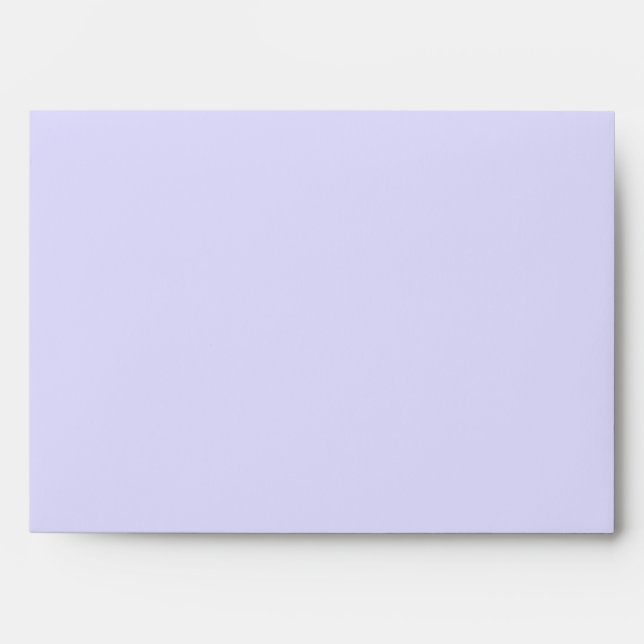 Purple Wedding Invitation Envelope (Front)