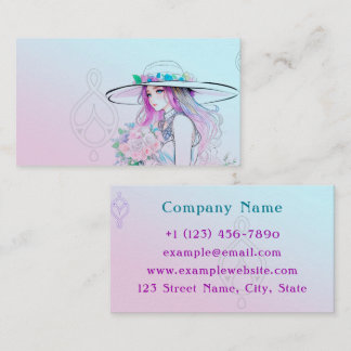 Purple Whispers Business Card
