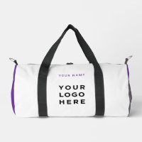 Purple White Business Logo Name Instagram Fitness