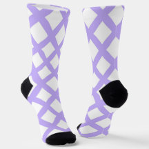 Purple White Chequered Diamond Pattern