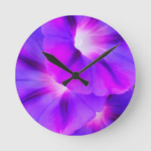Purple White Floral
